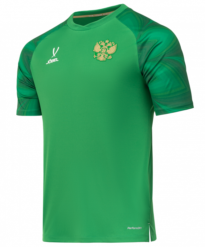 Футболка вратарская JÖGEL NATIONAL PerFormDRY GK Jersey, зеленый, размер XXL ЦБ-00003184