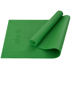 Коврик для йоги и фитнеса Core FM-101 173x61, PVC, зеленый, 0,5 см, Starfit