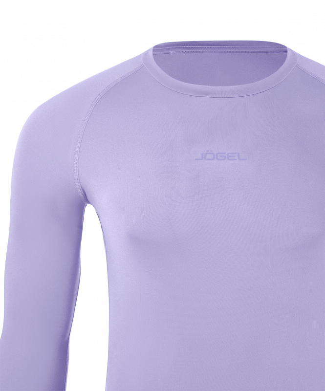 Футболка компрессионная с длинным рукавом JOGEL CAMP PerFormDRY Baselayer LS Tee, сиреневый, размер M ЦБ-00005365