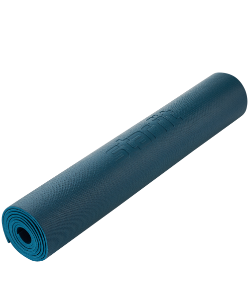 Коврик для йоги и фитнеса высокой плотности Pro FM-103 PVC HD, 173 x 61 x 0,4 см, холодный океан, Starfit