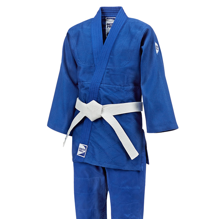 Кимоно Дзюдо JUNIOR синее Green Hill JSJ-10227 140 см