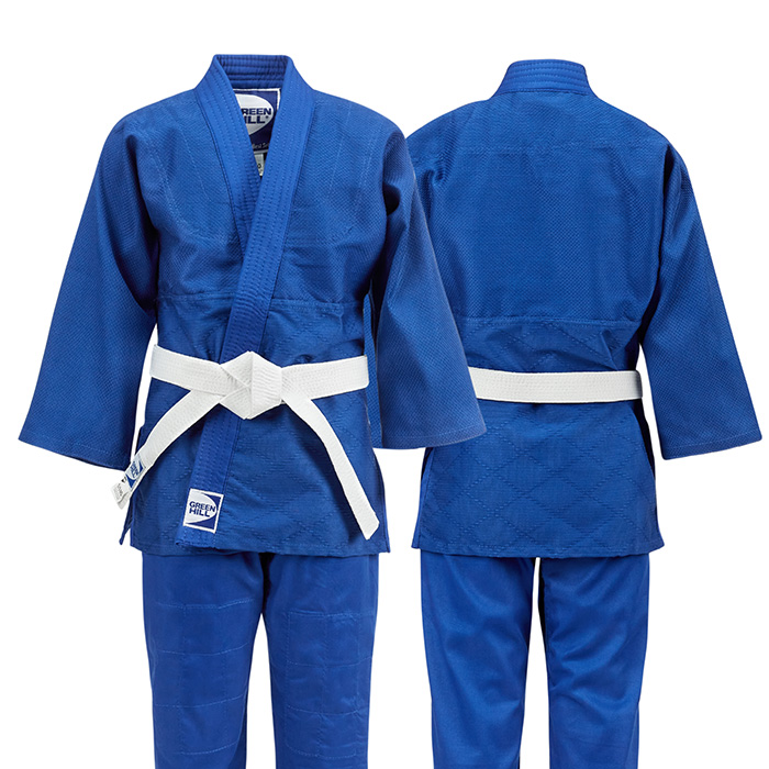 Кимоно Дзюдо JUNIOR синее Green Hill JSJ-10227 140 см