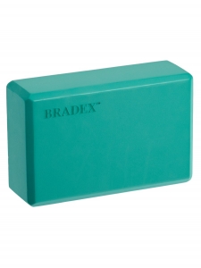 Блок для йоги бирюзовый BRADEX SF 0408