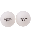 Мяч для настольного тенниса 2* Swift, белый, 6 шт., Roxel
