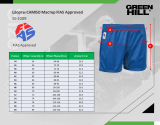 Шорты САМБО Мастер FIAS Approved синие Green Hill SS-2009FIAS 34