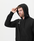 Худи на молнии ESSENTIAL Cotton Zip Hoodie, черный, размер XXXL, Jögel ЦБ-00003858