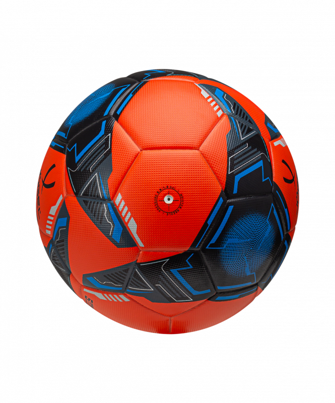Мяч футбольный JÖGEL Championship №5, оранжевый/синий/черный, размер 5 ЦБ-00002628