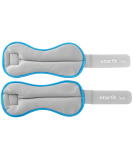 Утяжелители универсальные STARFIT WT-501, 1 кг, синий/серый УТ-00019071