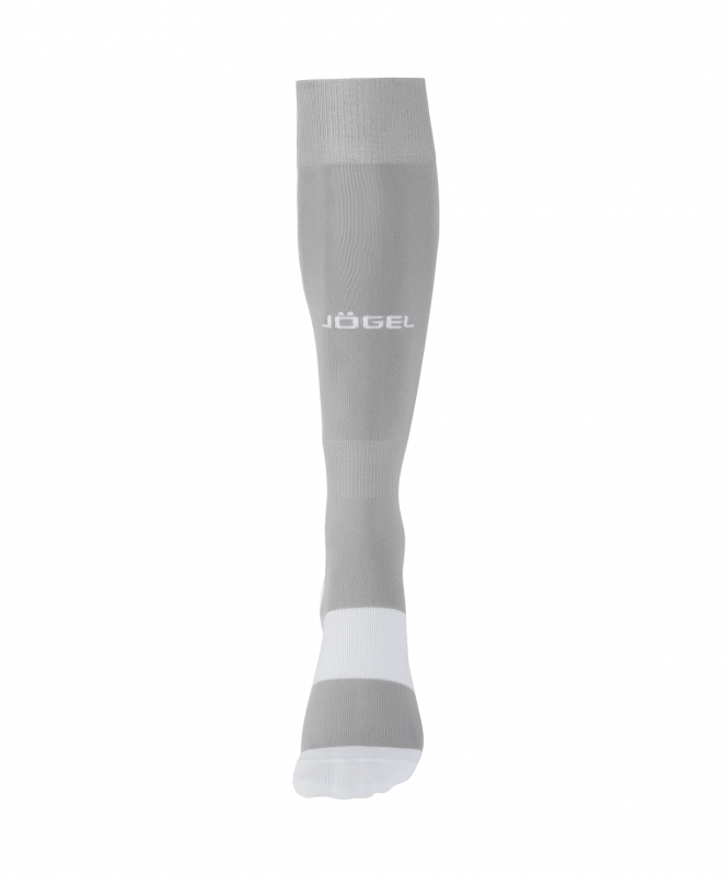 Гетры футбольные JÖGEL CAMP ADVANCED SOCKS, серый/белый, размер 35-38 ЦБ-00005446