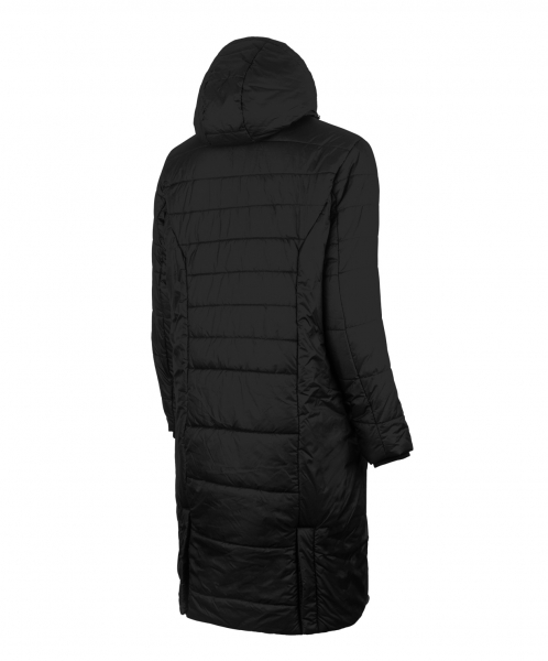 Пальто утепленное ESSENTIAL Long Padded Jacket, черный, детский, Jögel