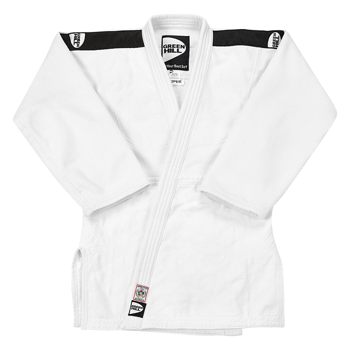 Кимоно Дзюдо SUPER одобрено IJF белое Green Hill JSS-10211 6,5/195 см