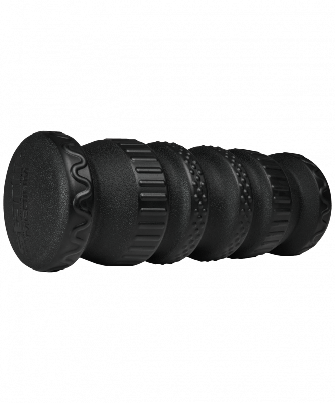 Ролик массажный FA-526, PU, средняя жесткость, 30x10 см, черный, Starfit ЦБ-00002556