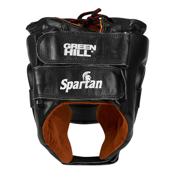 Боксерский шлем SPARTAN черный Green Hill HGS-9029 M