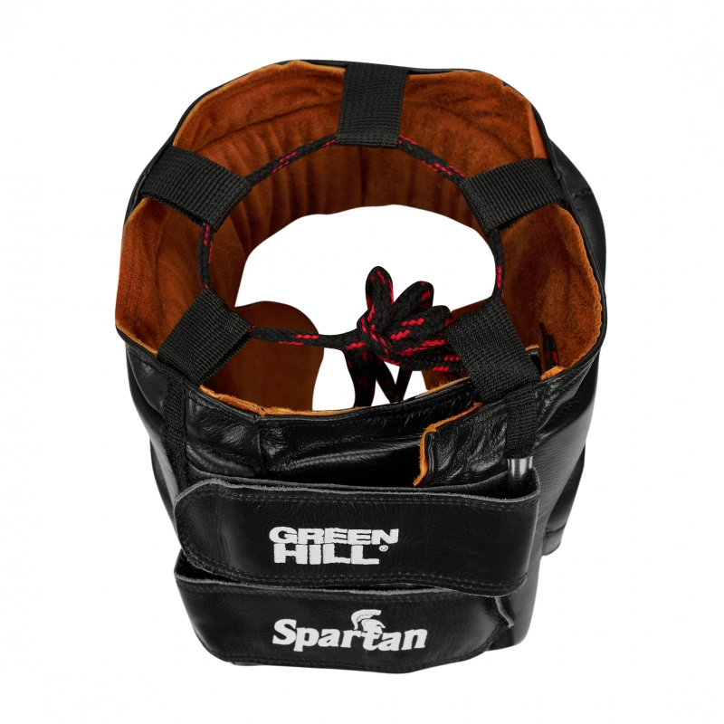 Боксерский шлем SPARTAN черный Green Hill HGS-9029 M