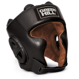 Боксерский шлем SPARTAN черный Green Hill HGS-9029 M
