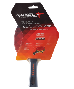 Ракетка для настольного тенниса Hobby Colour Burst, коническая, Roxel