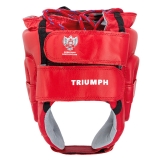 Боксерский шлем TRIUMPH красный Green Hill HGT-9411FBR XL