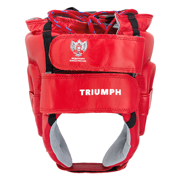 Боксерский шлем TRIUMPH красный Green Hill HGT-9411FBR XL