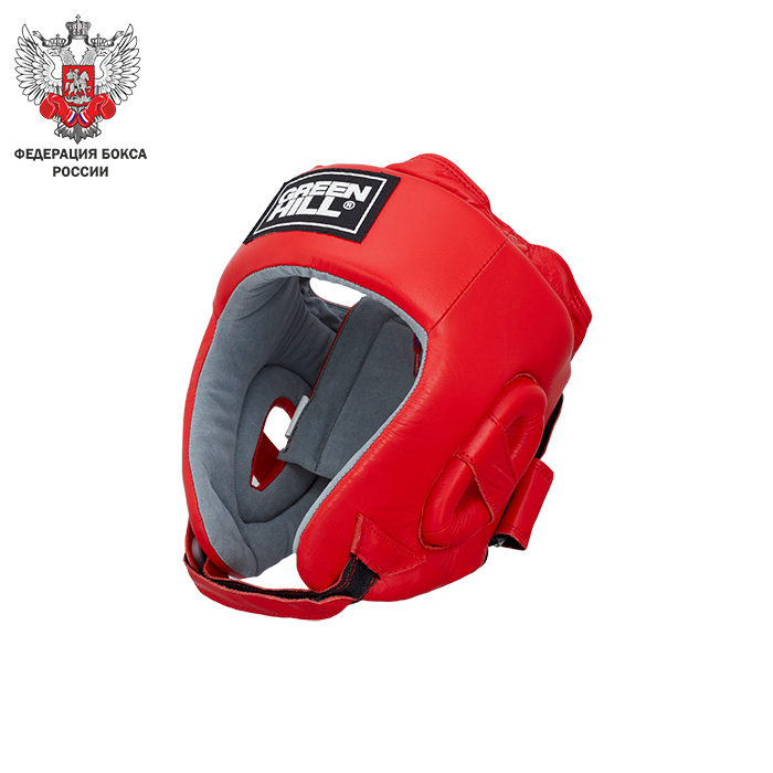 Боксерский шлем TRIUMPH красный Green Hill HGT-9411FBR XL