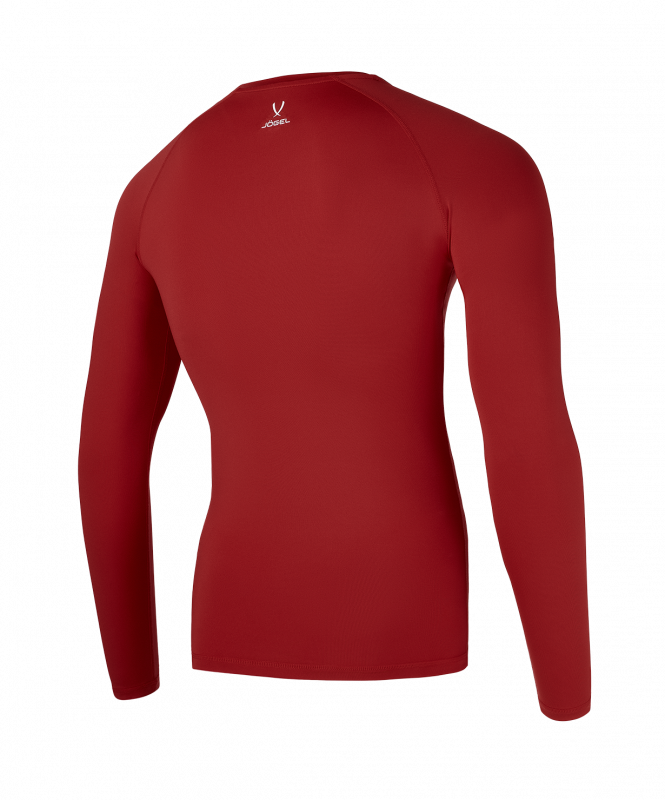 Футболка компрессионная с длинным рукавом CAMP PerFormDRY Baselayer LS Tee, гранатовый, размер YM, Jögel ЦБ-00004981