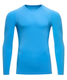 Футболка компрессионная с длинным рукавом PerFormDRY Baselayer LS Tee, голубой, размер YM, Jögel ЦБ-00004127