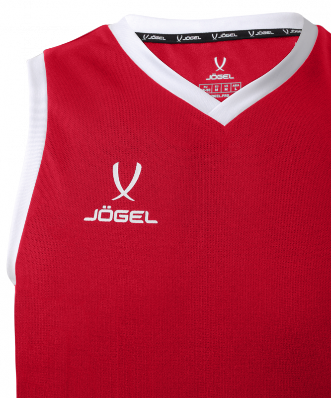 Майка баскетбольная Camp Basic, красный, размер XL, Jögel УТ-00020144