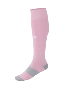 Гетры футбольные JÖGEL CAMP BASIC SOCKS, розовый/белый, размер 43-45 ЦБ-00005447