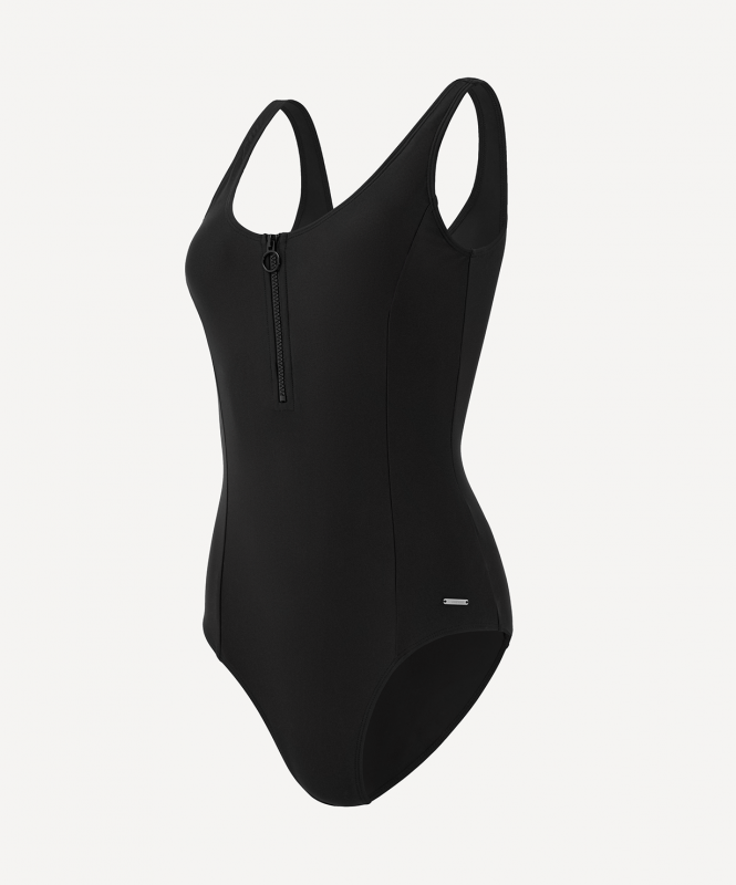 Купальник для плавания 25DEGREES Zip Black, полиамид, размер 48 ЦБ-00008800