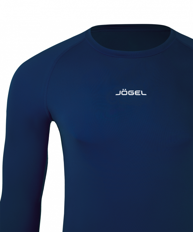 Футболка компрессионная с длинным рукавом CAMP PerFormDRY Baselayer LS Tee, темно-синий, размер XL, Jögel ЦБ-00004985