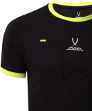 Футболка судейская Referee tee, черный, размер L, Jögel УТ-00020548
