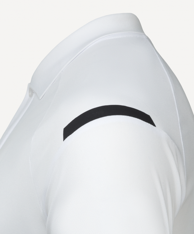 Поло JOGEL CAMP 2 Poly Polo, белый, детский, размер YXS ЦБ-00005716