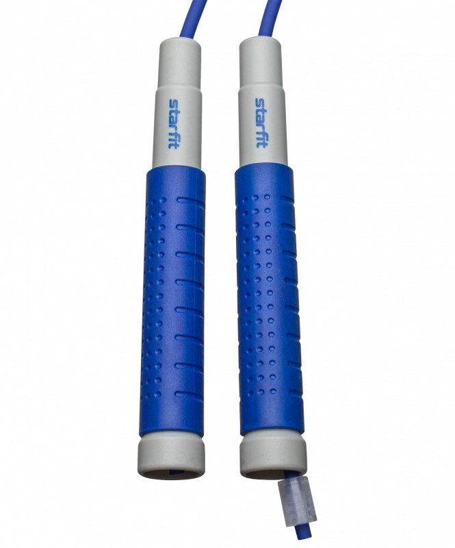 Скакалка RP-401, c силиконовыми ручками, 3 м, синий, Starfit ЦБ-00002943