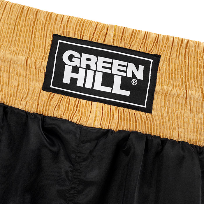 Боксерские шорты PIPER черно-золотистые Green Hill BSP-3775 XXL