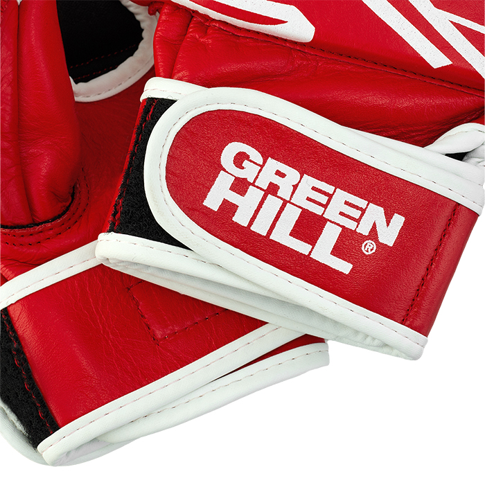 Перчатки MMA красно-белые Green Hill MMA-0055L XL