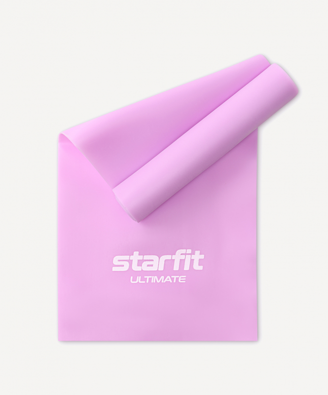 Лента для пилатеса ES-201 1200x150x0.65 мм, фиолетовый пастель, Starfit ЦБ-00001518