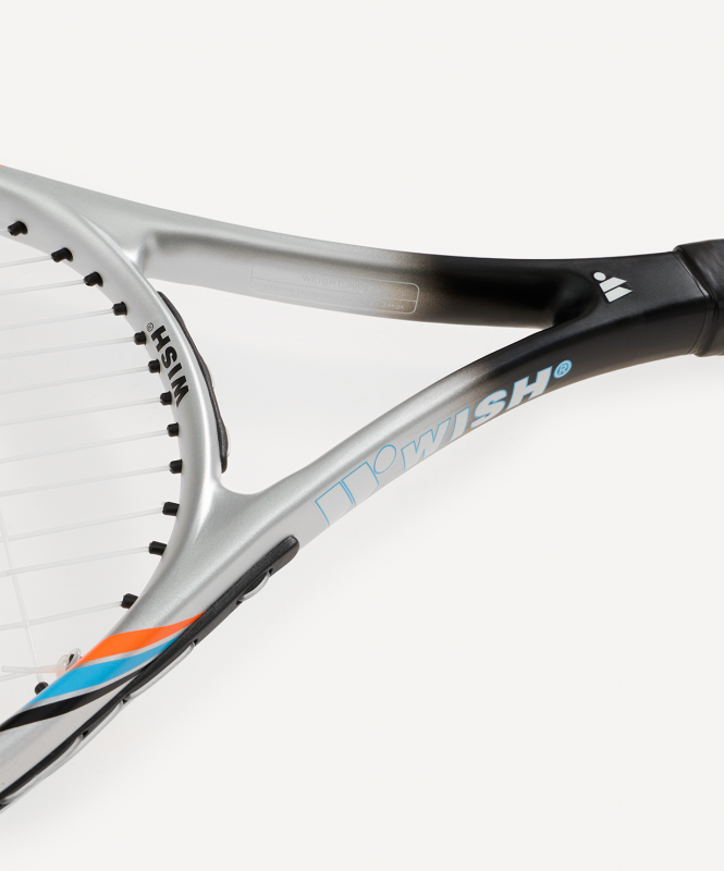 Ракетка для большого тенниса WISH FusionTec 590 27", серебристый ЦБ-00008279