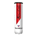 Мяч теннисный Tecnifibre X-One ATP 3B, 60XONE363, уп.3шт, одобр. ITF, войлок, нат.резина, желтый