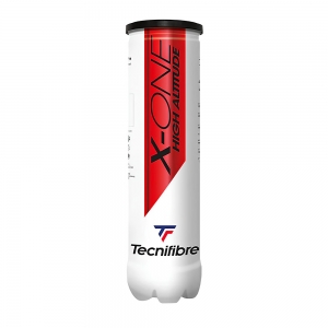 Мяч теннисный Tecnifibre X-One ATP 3B, 60XONE363, уп.3шт, одобр. ITF, войлок, нат.резина, желтый