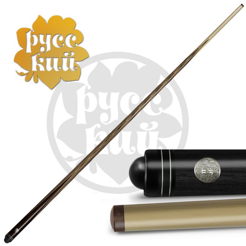 11-22-ПУЛ Кий Классика 22 запила 1 РС, черный граб/граб (РК)