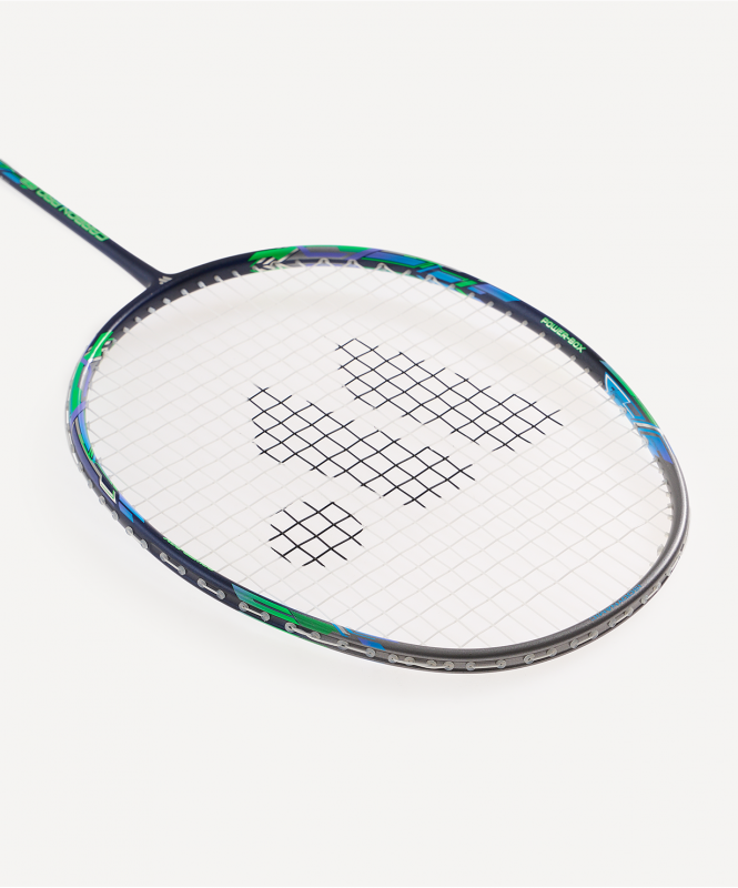 Ракетка для бадминтона WISH Carbon Pro 98, серый/зеленый ЦБ-00004411
