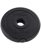 Диск пластиковый BB-203 d=26 мм, черный, 0.75 кг, BASEFIT УТ-00019751