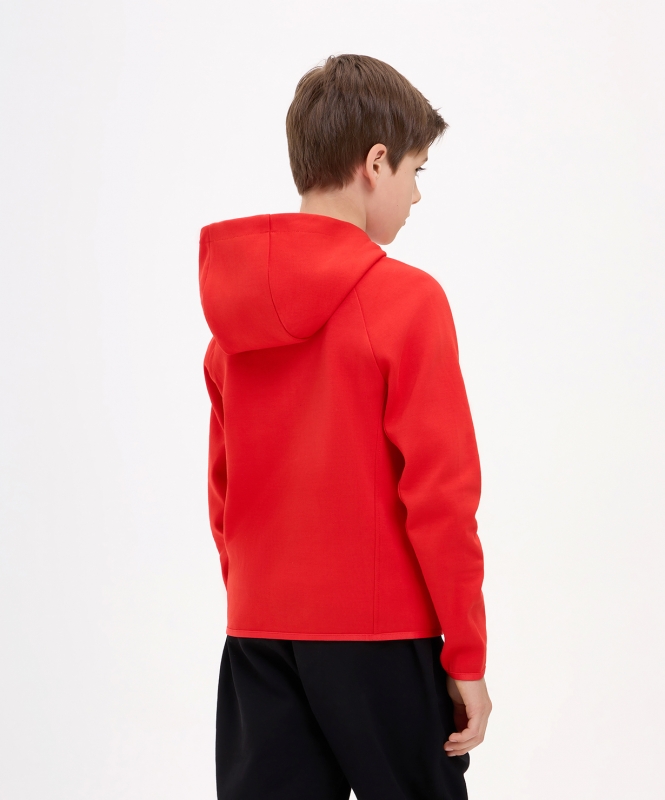 Худи на молнии ESSENTIAL Athlete Hooded FZ Jacket, красный, Jögel ЦБ-00003271