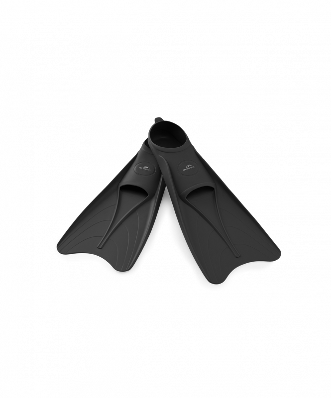 Ласты тренировочные удлиненные 25DEGREES Immerse Black, черный, мужской, размер 40-42 ЦБ-00005292