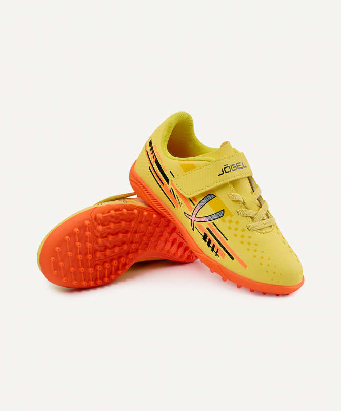 Бутсы многошиповые Evofly TF Talant Yellow/orange, детский, размер 33, Jögel ЦБ-00004212