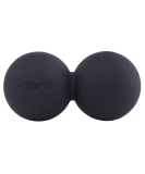 Мяч для МФР RB-106, 6 см, силикагель, двойной, черный, Starfit УТ-00020247