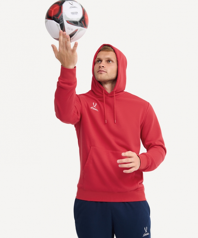 Худи ESSENTIAL Cotton Hoodie, красный, Jögel ЦБ-00003852