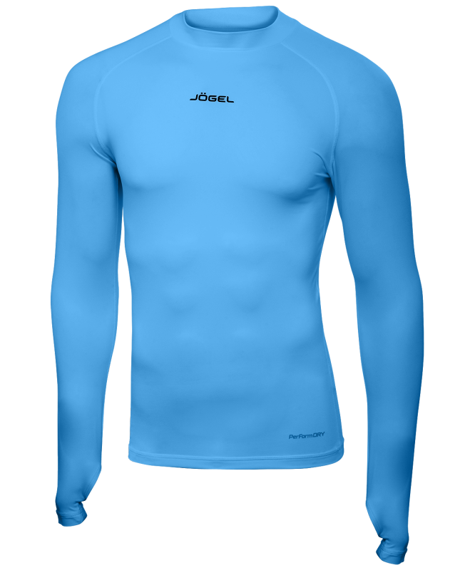 Футболка компрессионная с длинным рукавом Camp PerFormDRY Top LS, голубой, Jögel ЦБ-00001833