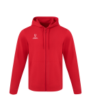 Худи на молнии ESSENTIAL Cotton FZ Hoodie, красный, размер XS, JÖGEL ЦБ-00004787