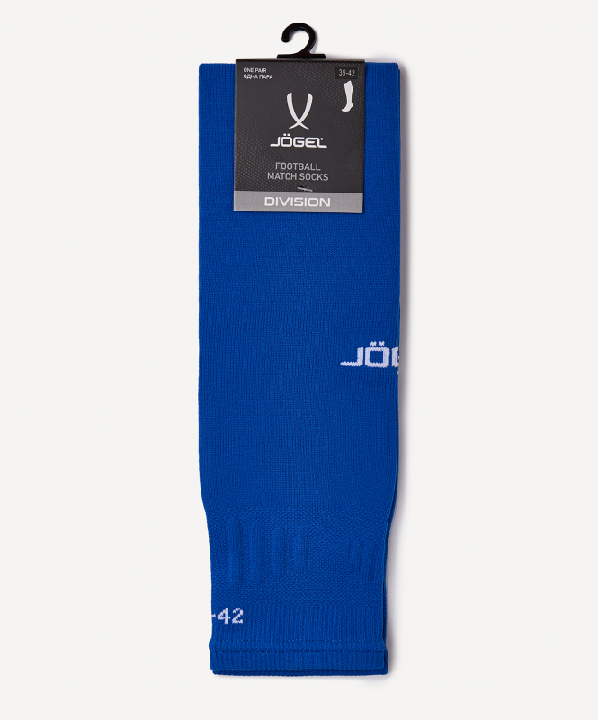 Гольфы футбольные MATCH SOCKS, синий, размер 39-42, Jögel ЦБ-00003351