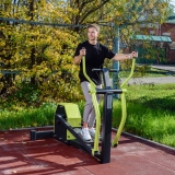 Уличный тренажер Эллипсоид с безынерционным нагрузочным механизмом ZAVODSPORTA C-1902